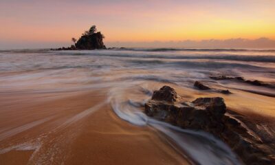 Butlers Beach coastline