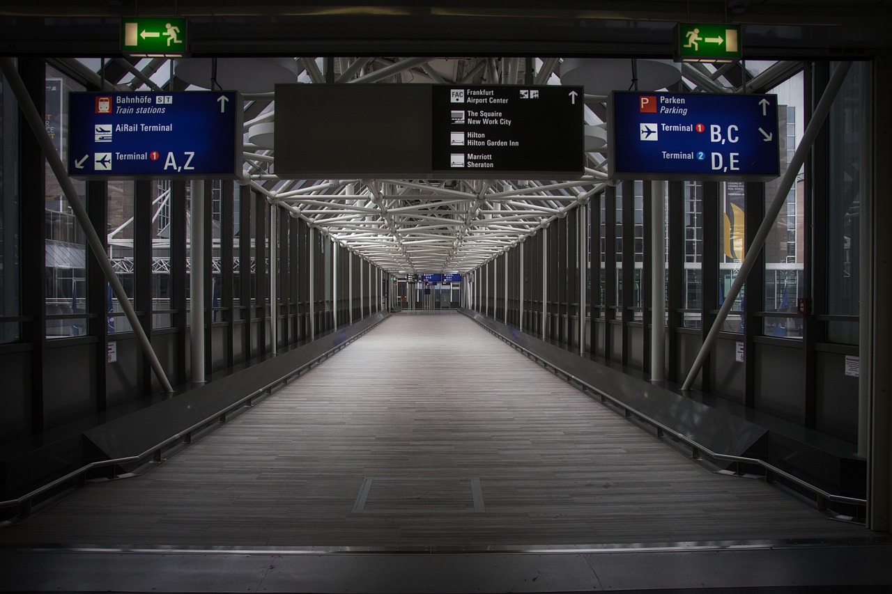 London Tube station empty
